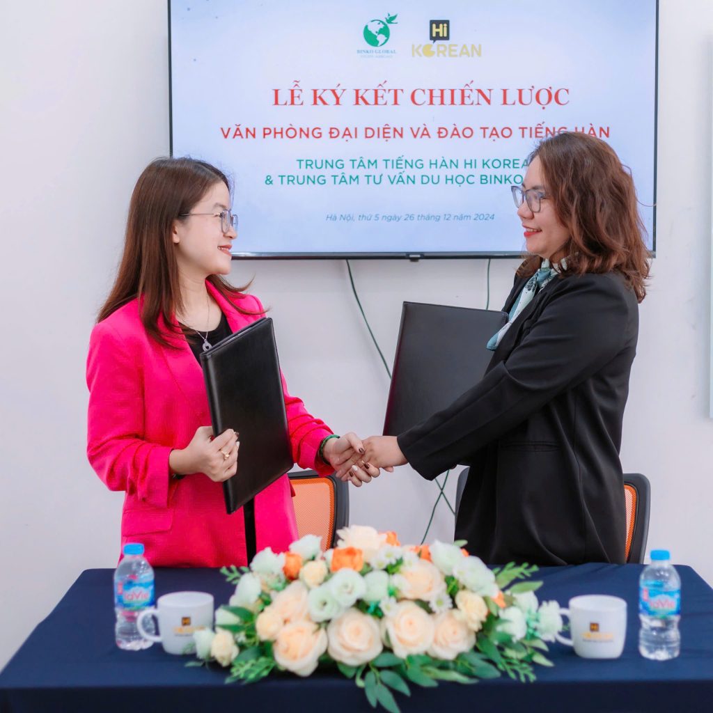 Hợp Tác Chiến Lược Giữa BINEDU Và HI KOREAN: Bước Tiến Mới Trong Du Học Hàn Quốc